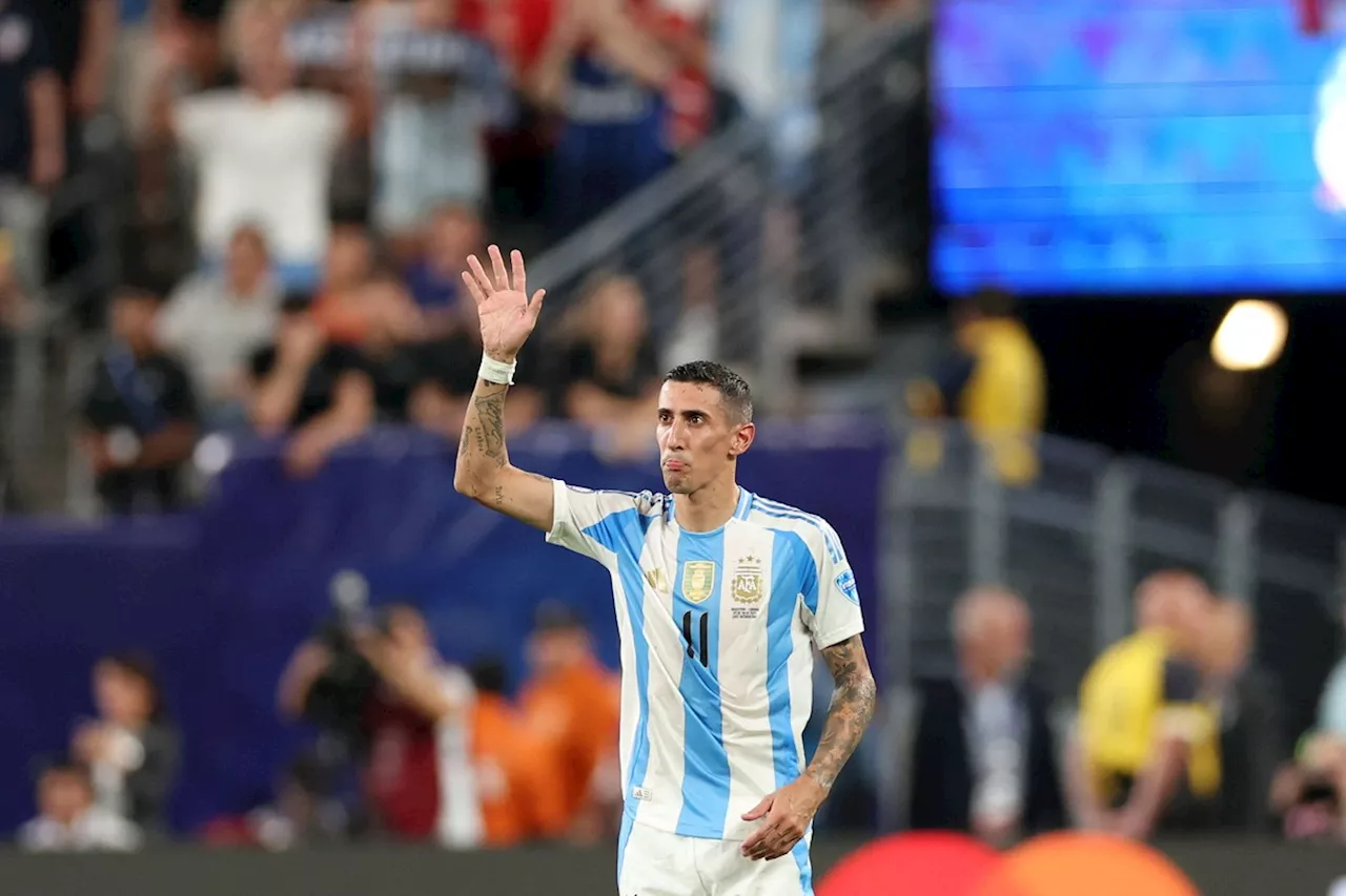 Di María faz hoje seu último jogo pela seleção argentina; relembre números, títulos e gols