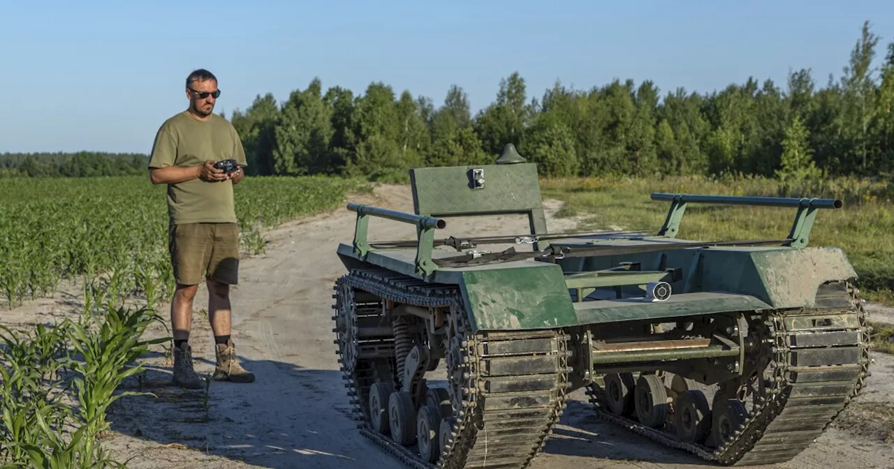 Ukrainian startups are creating a low-cost robot army to fight Russia