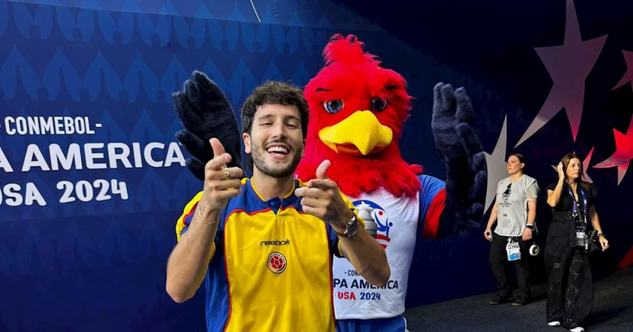 Final Copa América: Sebastián Yatra y su momento en estadio