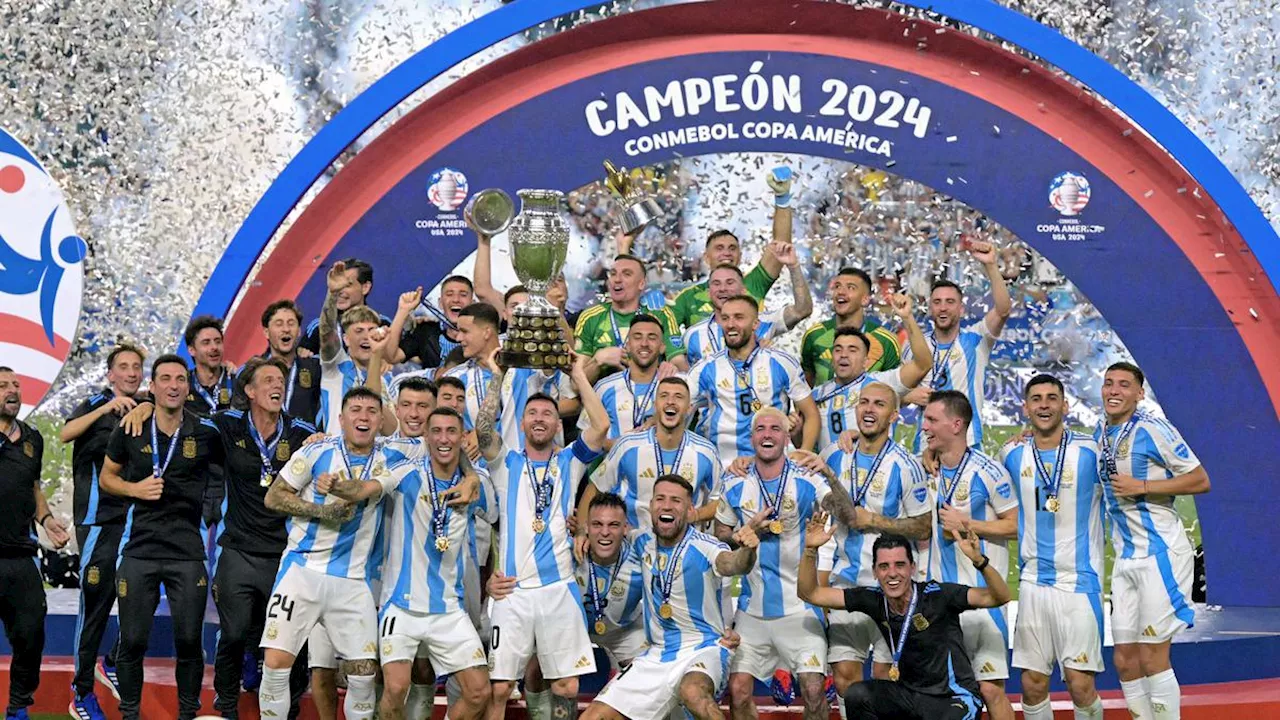 Argentina Juara Copa America 2024, Lionel Messi Dkk Ukir Sejarah Gondol Triple Crown