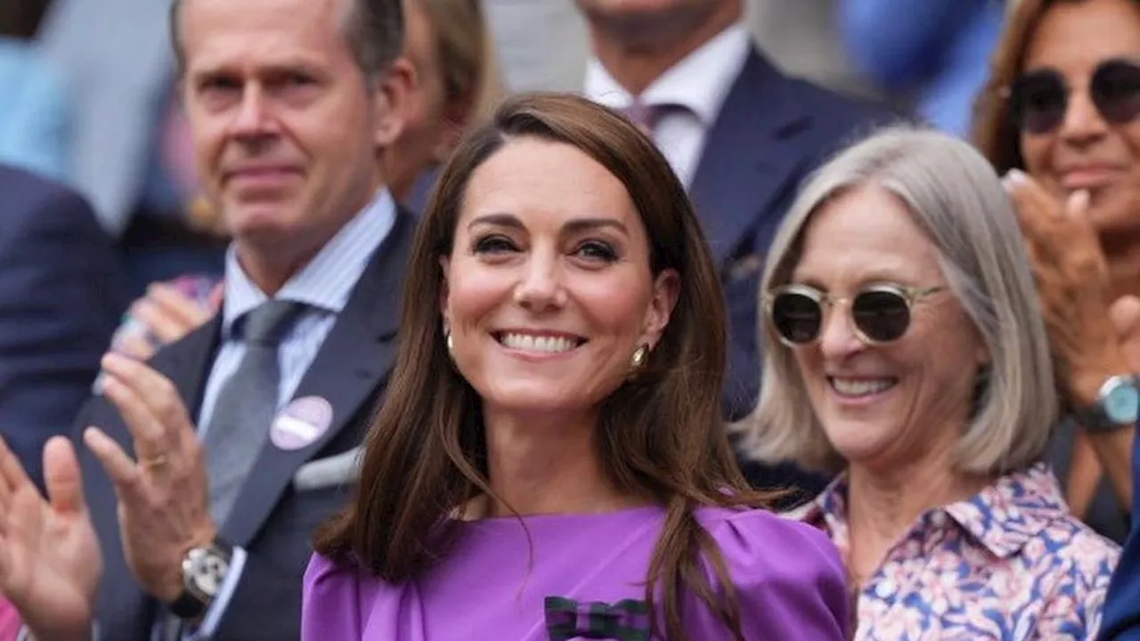 Detik-Detik Kate Middleton Dapat Sambutan Meriah Saat Hadiri Wimbledon