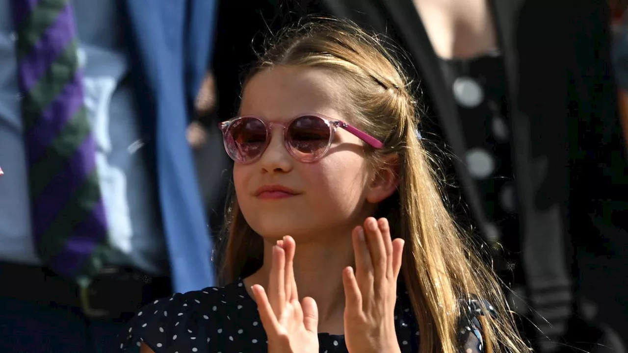 Gaya Chic Putri Charlotte bak Sosialita Cilik, Dampingi Kate Middleton Hadiri Final Wimbledon 2024