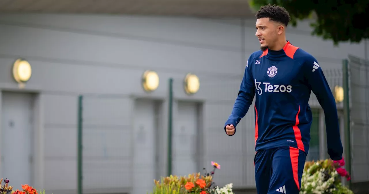 Reason Jadon Sancho is not playing in Man Utd pre-season friendly vs Rosenborg