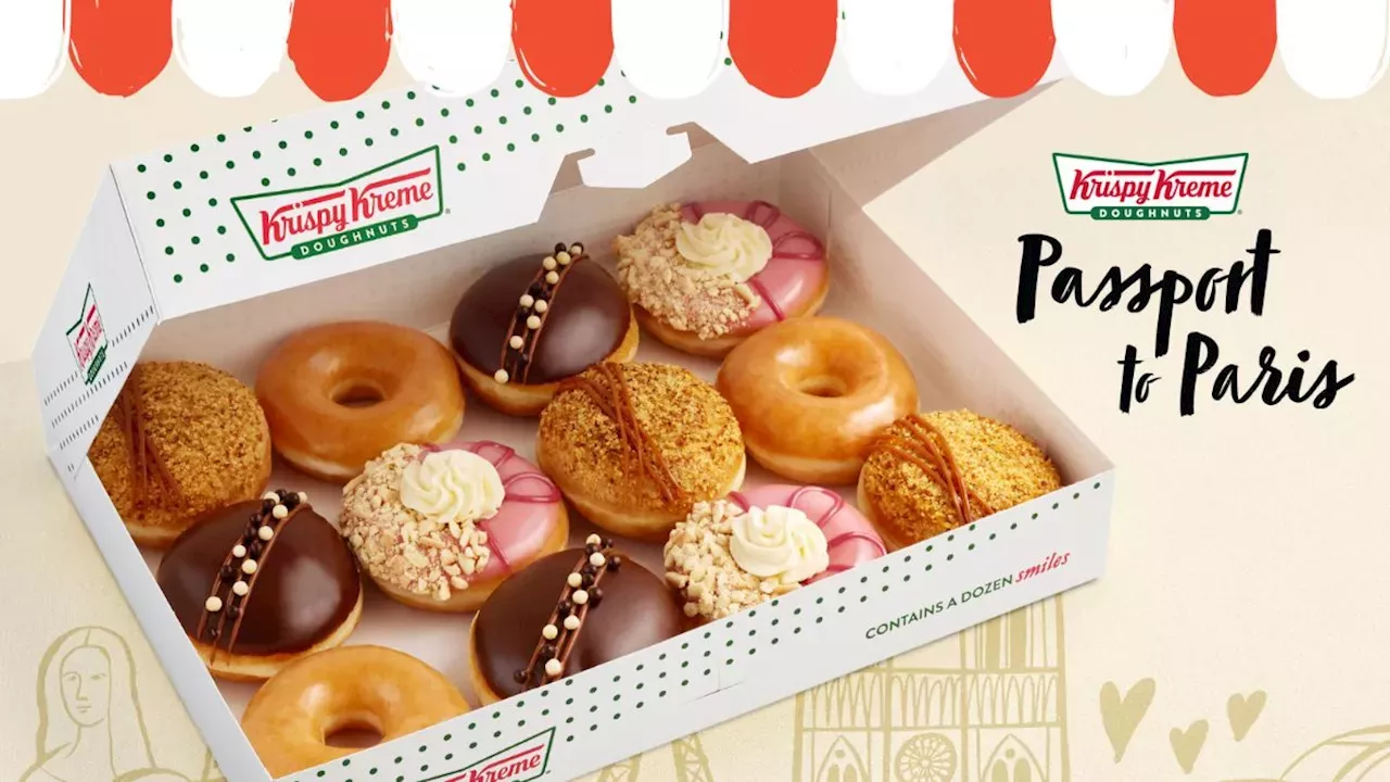 Olympic donuts? Krispy Kreme launches special flavors for Paris 2024