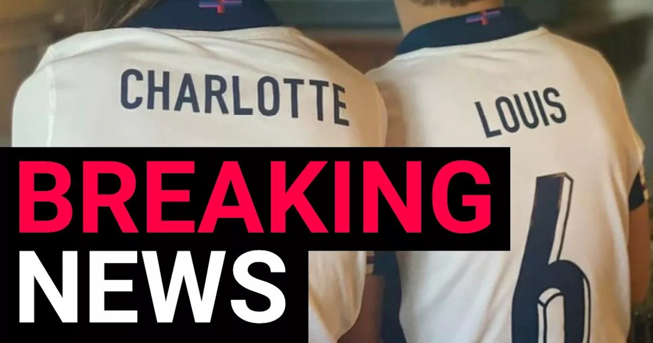 Kate and William pay tribute to England football team with cute pic of Charlotte and Louis