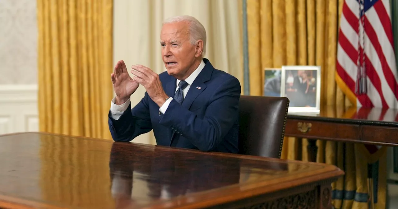 Biden, Warnock thread a needle, contextualize political violence