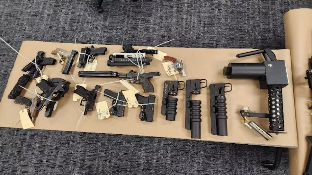 King County deputies make arrests; seize nearly 30 pounds of drugs, 18 firearms, flame thrower