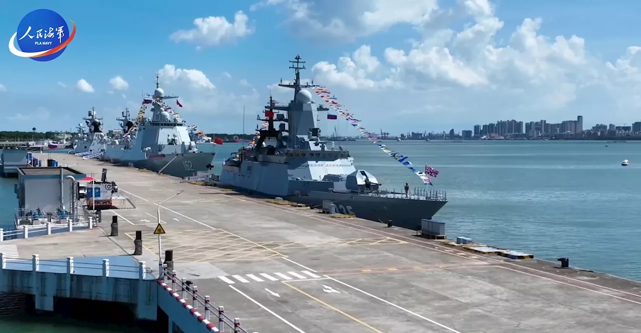 Russia and China Send Multiple Warships to Contested South China Sea