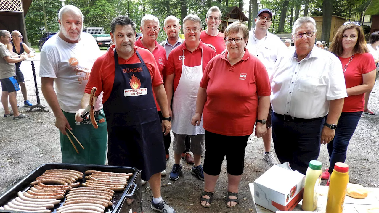 Der Schremser Bürgermeister grillt wieder