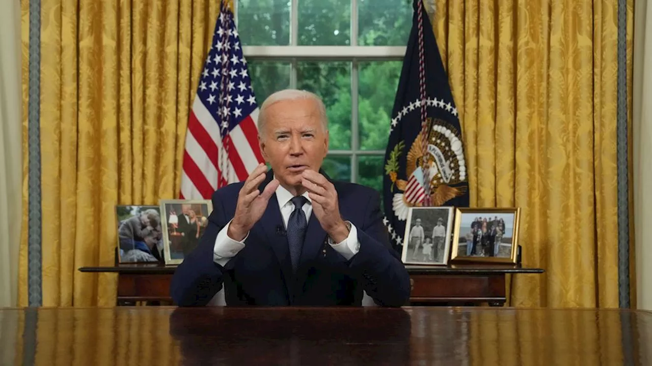 Biden spreekt volk toe na aanslag Trump: 'Politiek mag geen letterlijk slagveld worden'