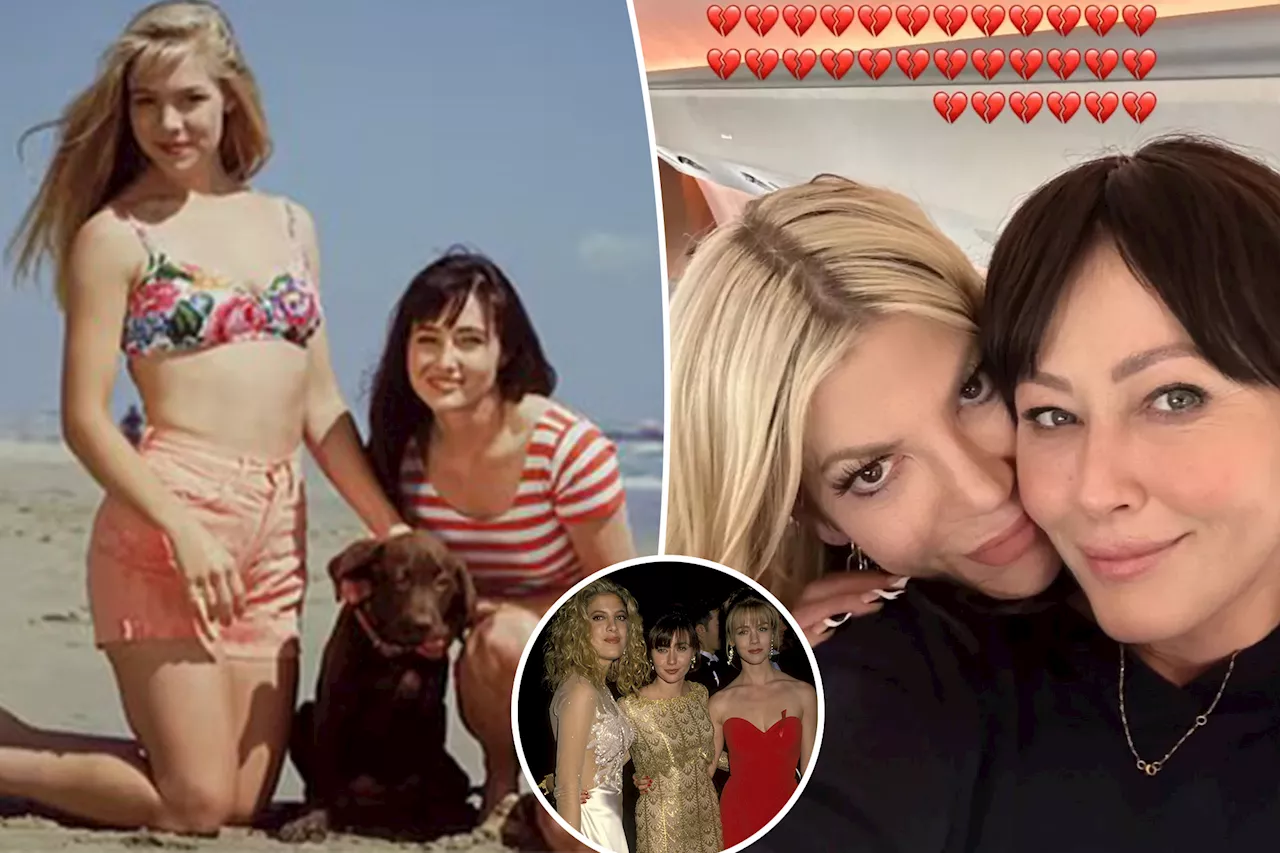 Jennie Garth, Tori Spelling mourn 'courageous' Shannen Doherty after her death: 'Tremendous grief'