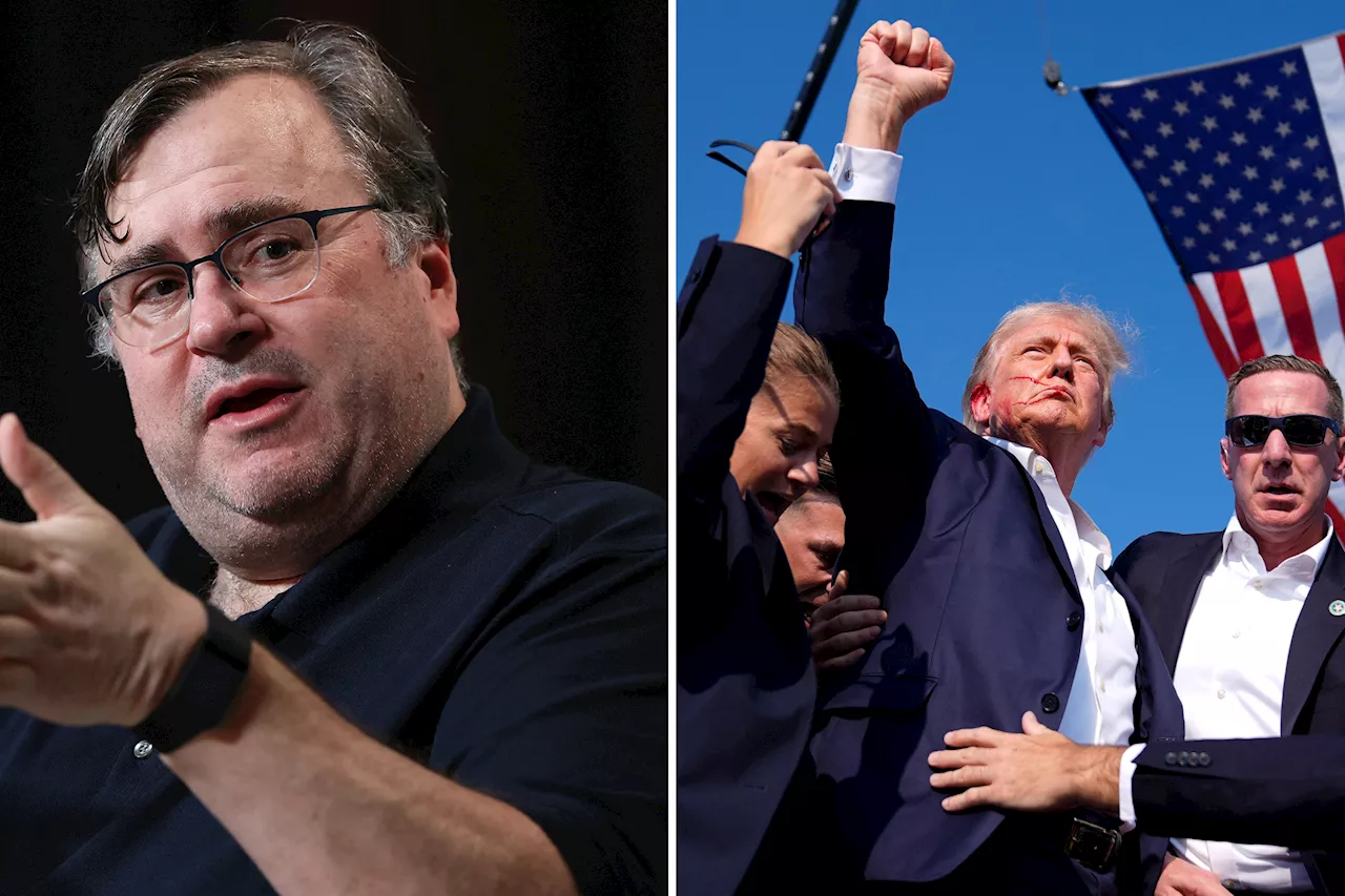 LinkedIn co-founder, Dem donor tries to clean up comment wishing Trump was an 'actual martyr'