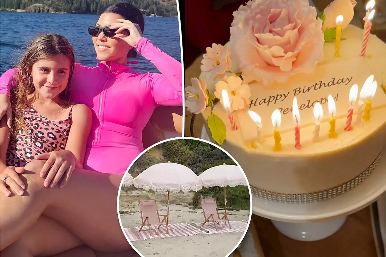 Inside Kourtney Kardashian's daughter Penelope's epic beach bash for 12th birthday