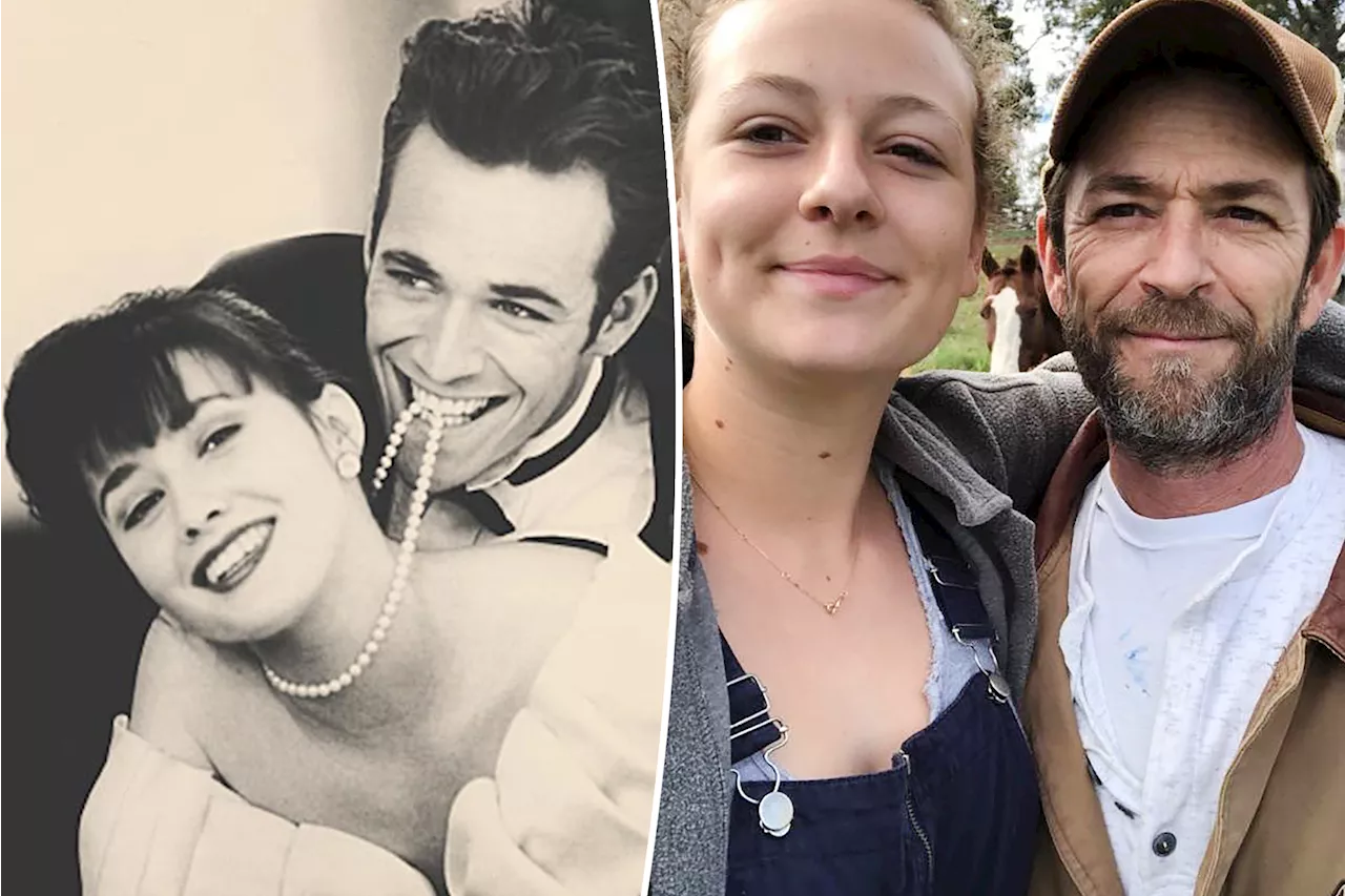 Luke Perry's daughter shares throwback photo of late father with Shannen Doherty after actress's death