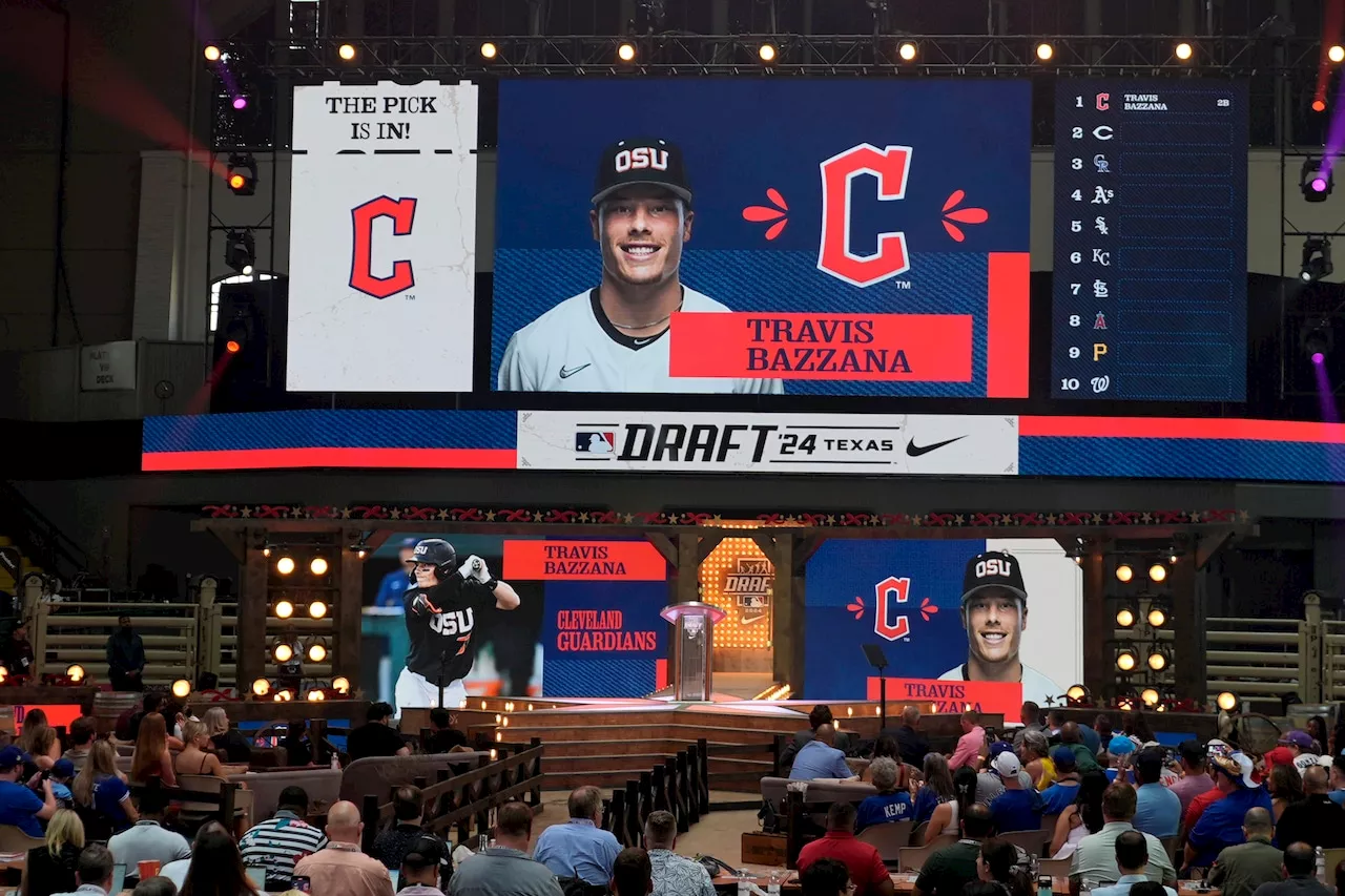 Australian second baseman taken by Cleveland Guardians with top MLB draft pick