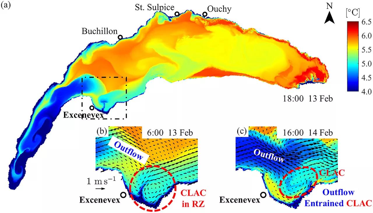 Researchers discover novel deepwater renewal process in Lake Geneva