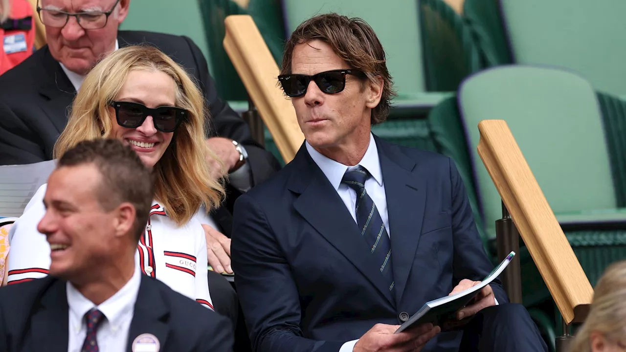 Julia Roberts genoss Wimbledon mit ihrem Mann Danny Moder!