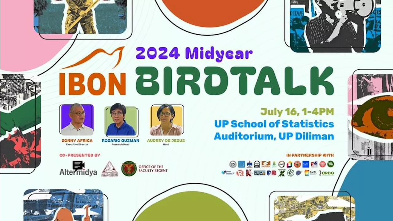 IBON Birdtalk tackles economic and political crises under Marcos’ 2nd year