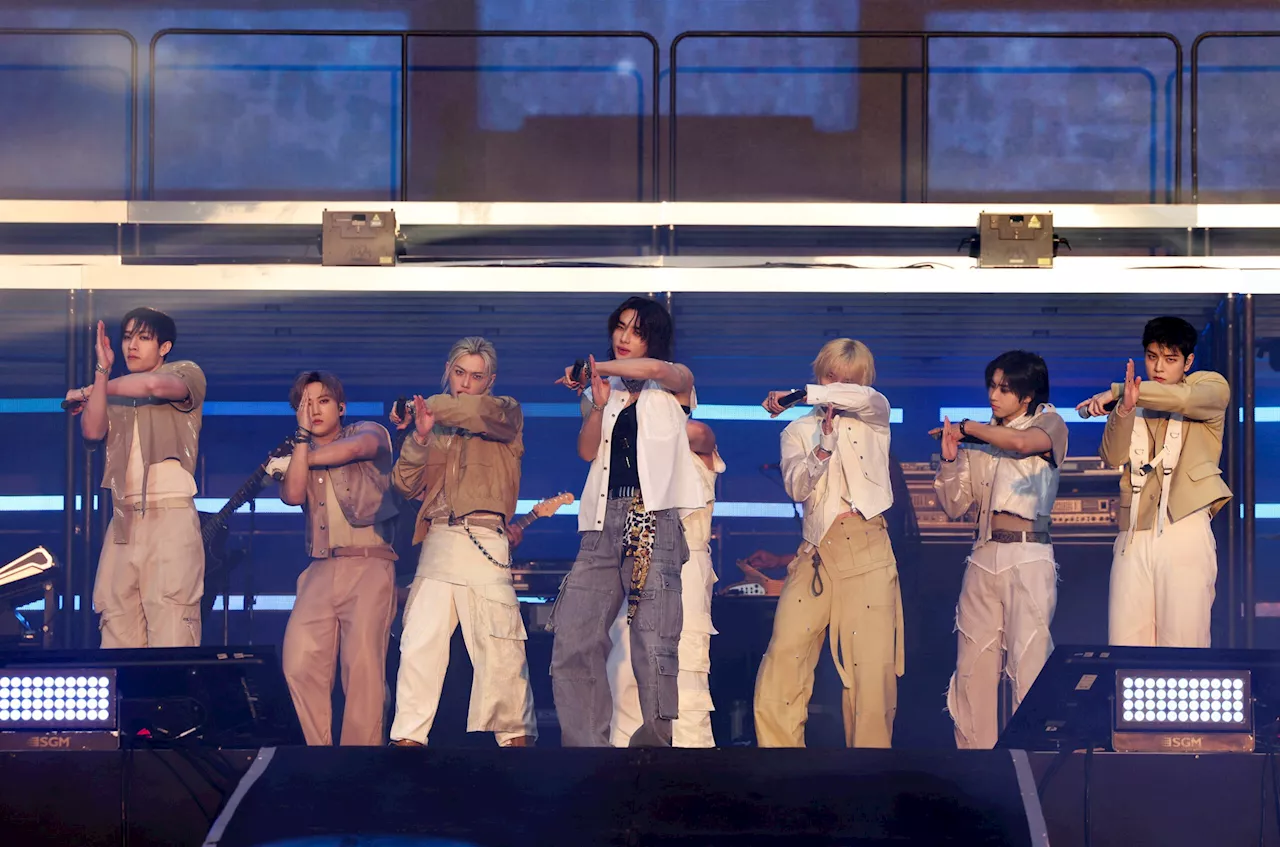 K-pop stars Stray Kids prepare for comeback with upbeat London show