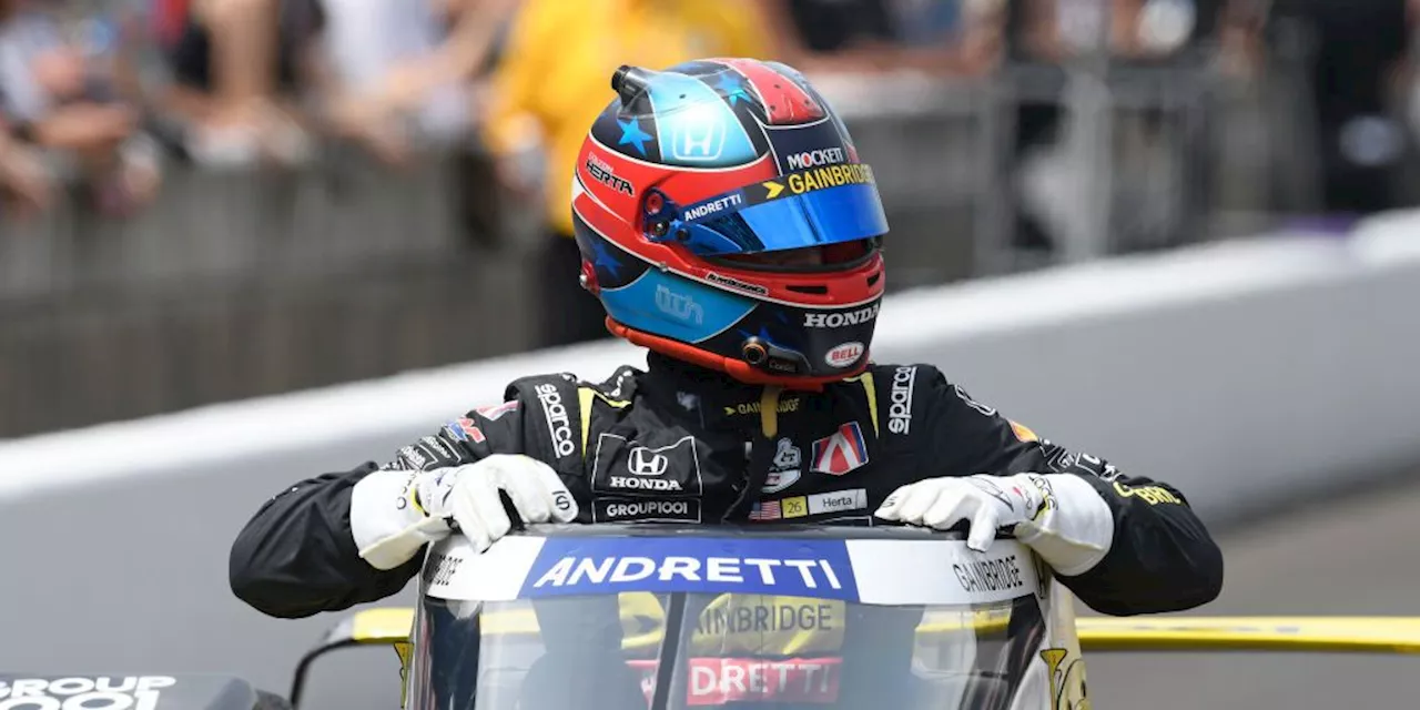 Colton Herta Captures First IndyCar Oval Pole in Iowa Doubleheader Despite Hybrid Issues