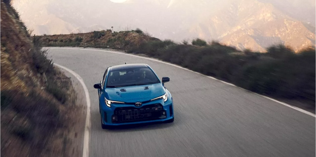 Tackling Angeles Forest's Most Technical Road in a Toyota GR Corolla