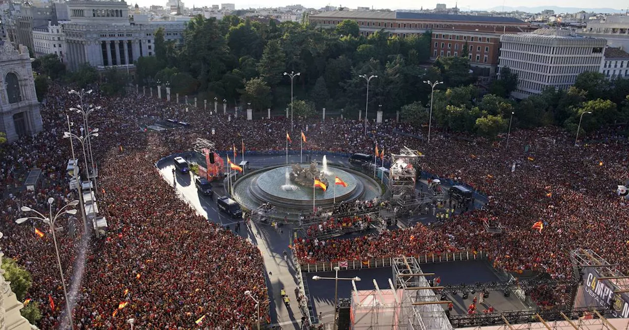 EM 2024: Spanien feiert seine EM-Helden nach Rückkehr​