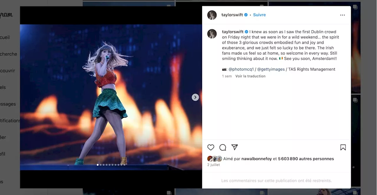 Comment Taylor Swift aide ses fans à surmonter les troubles alimentaires