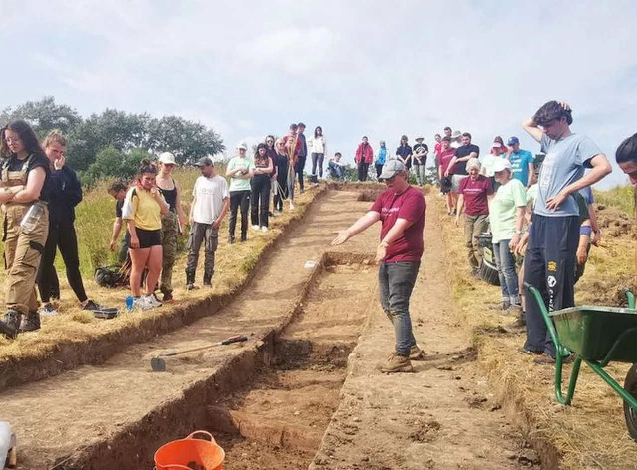 Small park around remnants of castle at Shropshire county house planned