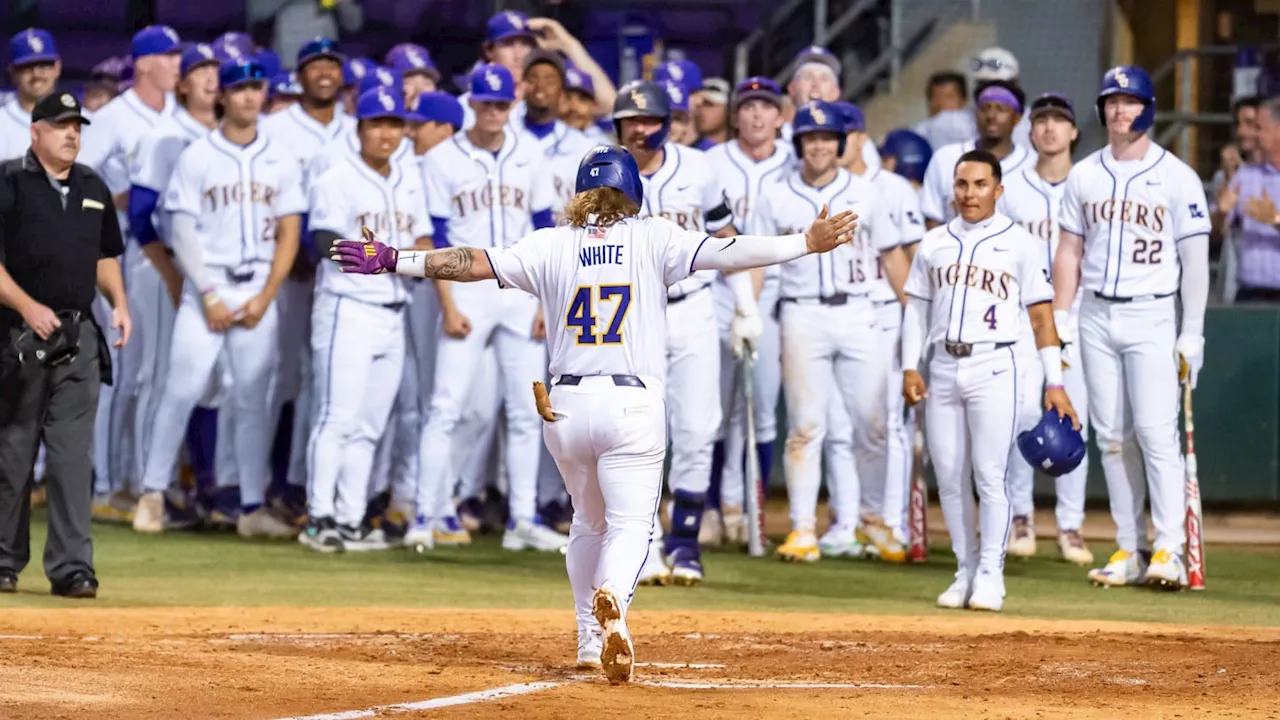 LSU Baseball Star 3B Tommy White Selected No. 40 Overall by the Oakland Athletics