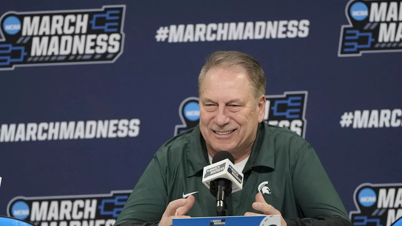 Michigan State's Tom Izzo was watching top high school players over the weekend