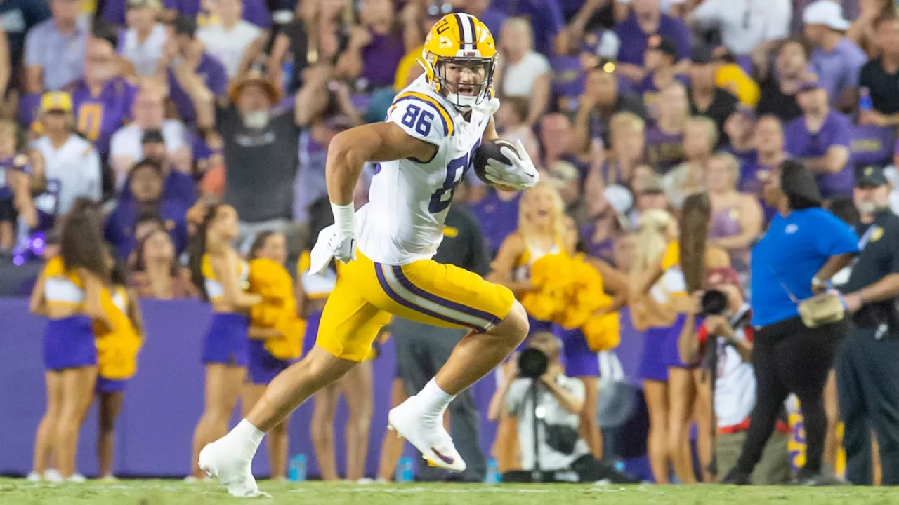 What He Said: LSU Football Tight End Mason Taylor Talks 2024 Season at SEC Media Days