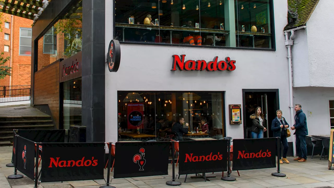 Money blog: Nando's and Five Guys drinks policy could be banned in part of UK