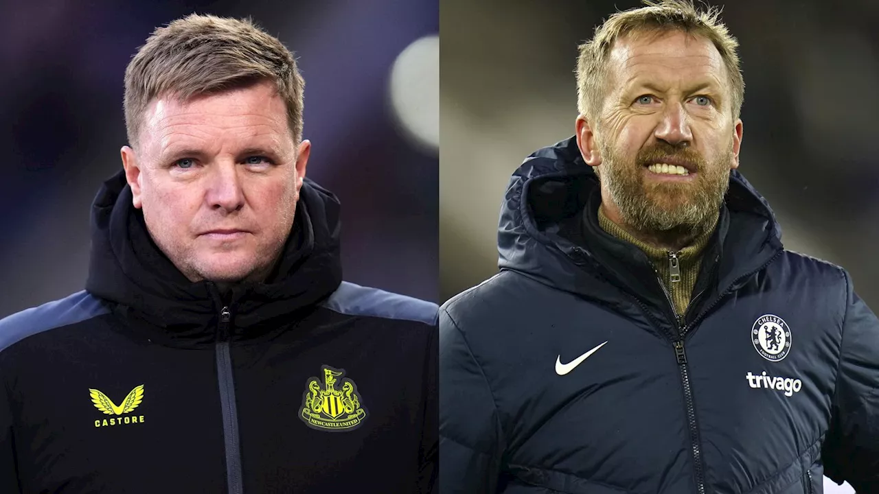 England: Eddie Howe and Graham Potter on FA's shortlist of potential successor to Gareth Southgate