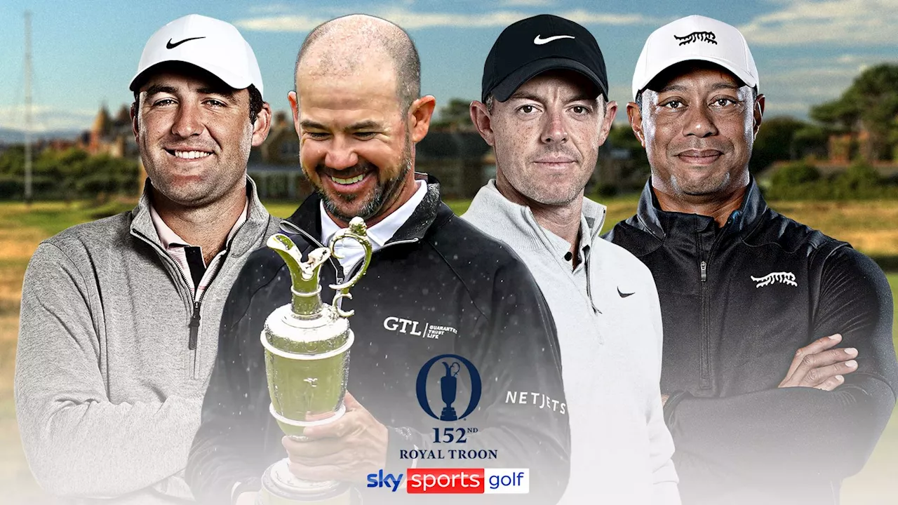 storylines to follow: Rory McIlroy, Scottie Scheffler, Tiger Woods and English hopes at Royal Troon