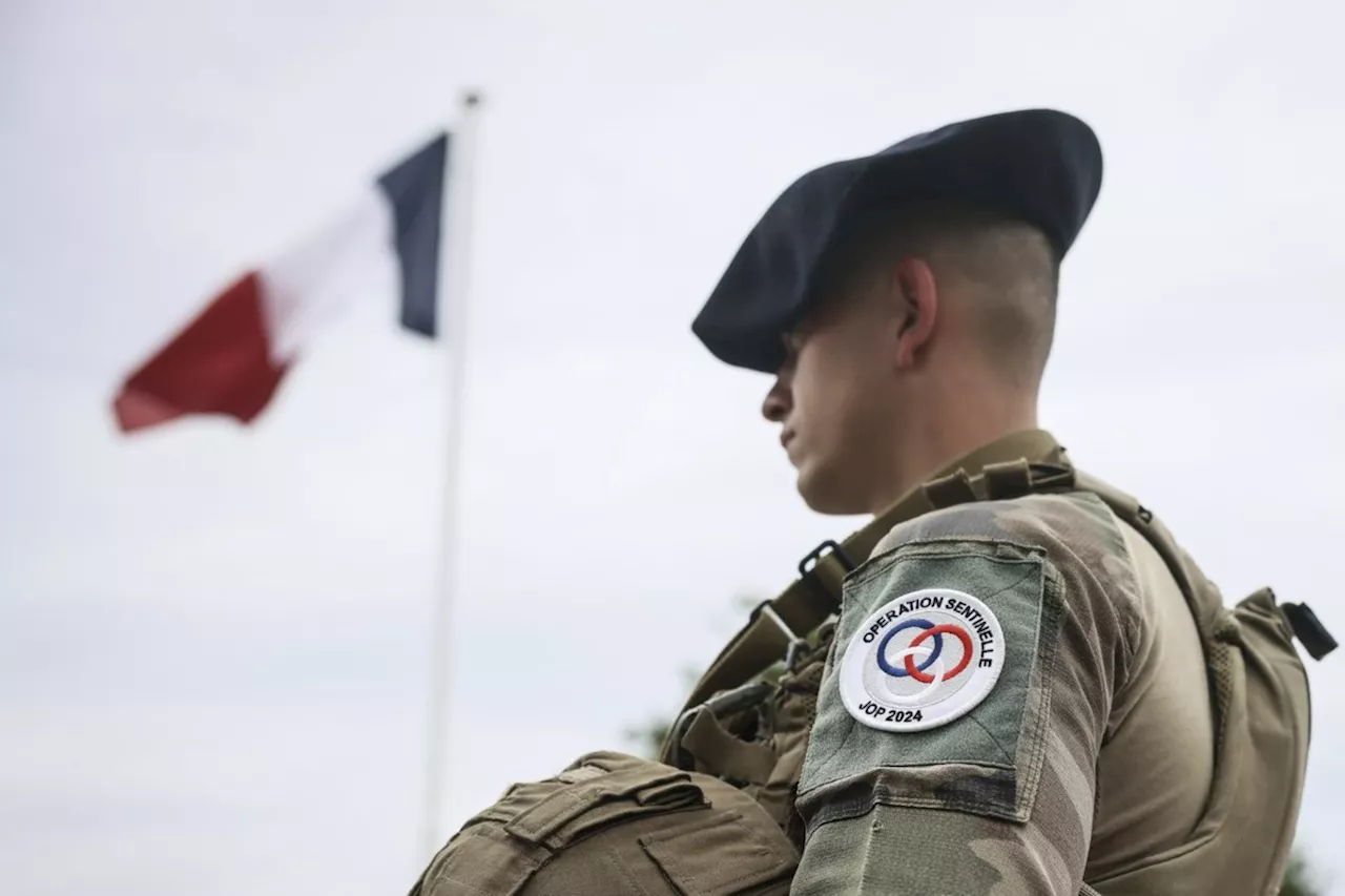 Attacker stabs and wounds French soldier patrolling Paris ahead of the 2024 Olympics