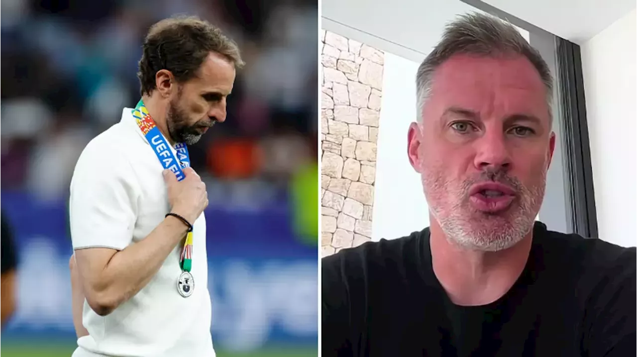 Jamie Carragher writes off three contenders to replace Gareth Southgate with brutal statement