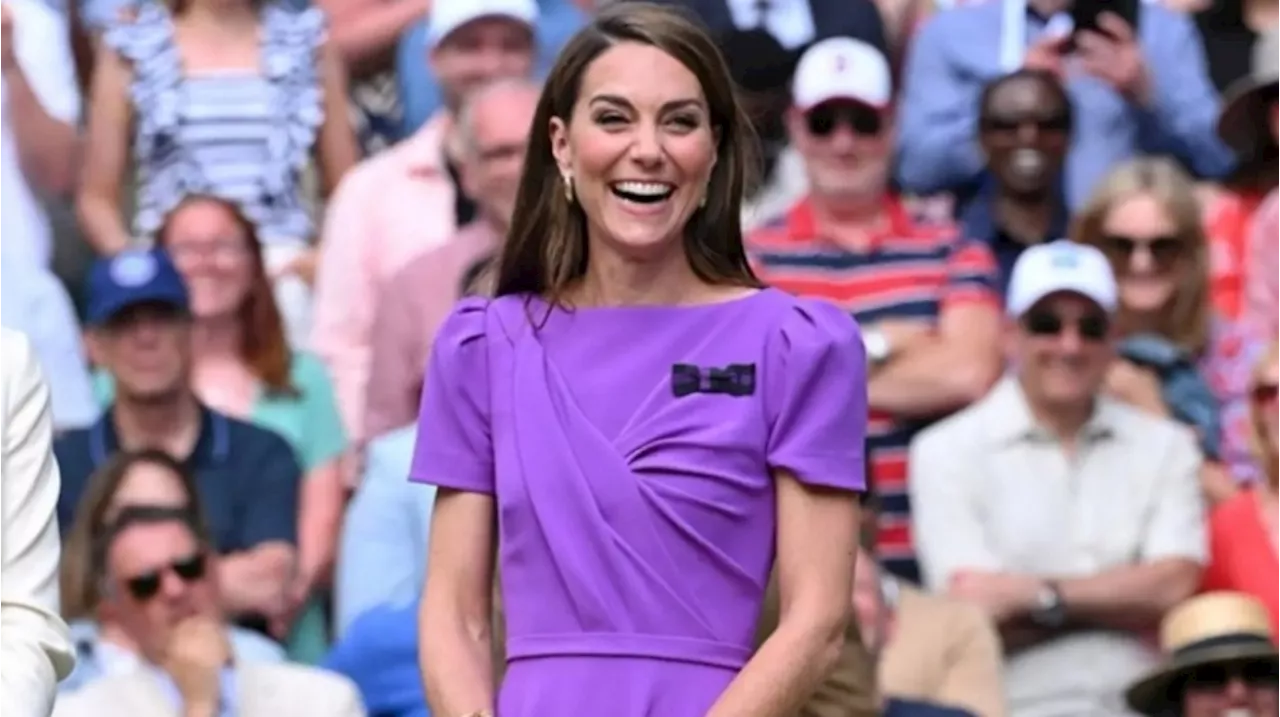 Gaun Ungu Menyimpan Makna Mendalam, Kate Middleton Curi Perhatian di Wimbledon