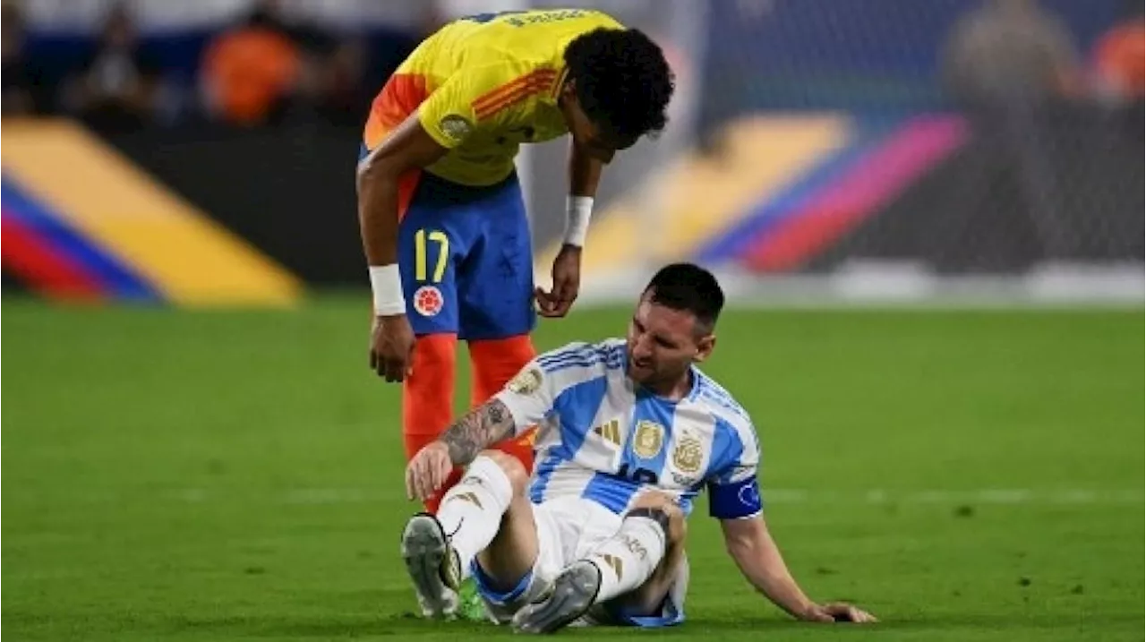 Penampakan Kaki Lionel Messi yang Cedera di Final Copa America 2024: Mirip Diego Maradona