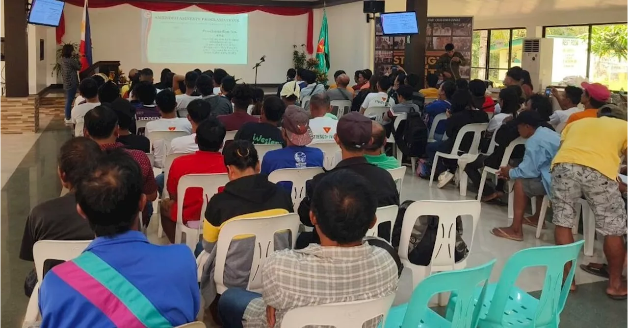 Former NPA in Panay and Negros seek amnesty