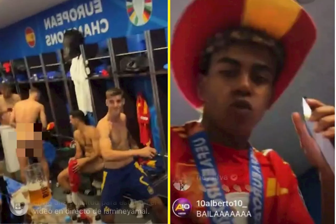 Lamine Yamal makes accidental social media blunder just moments after helping Spain to Euro 2024 victory...