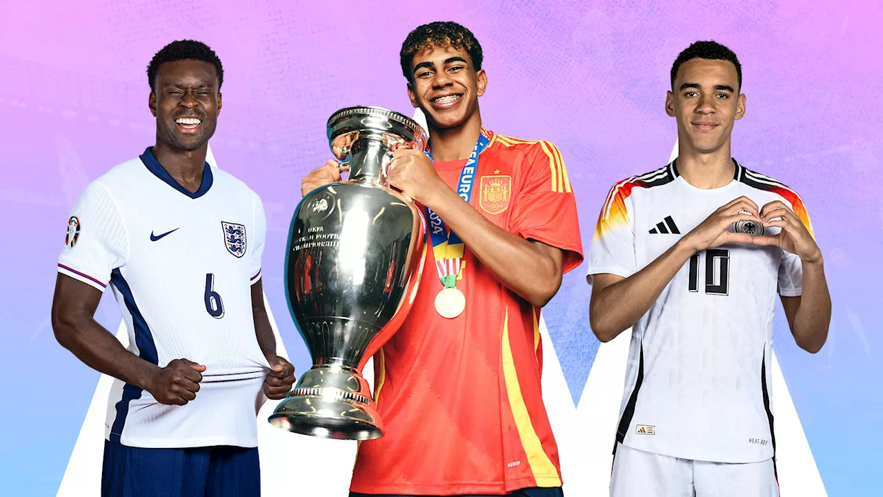 Two England players star alongside Nico Williams and Lamine Yamal in Euro 2024 best XI