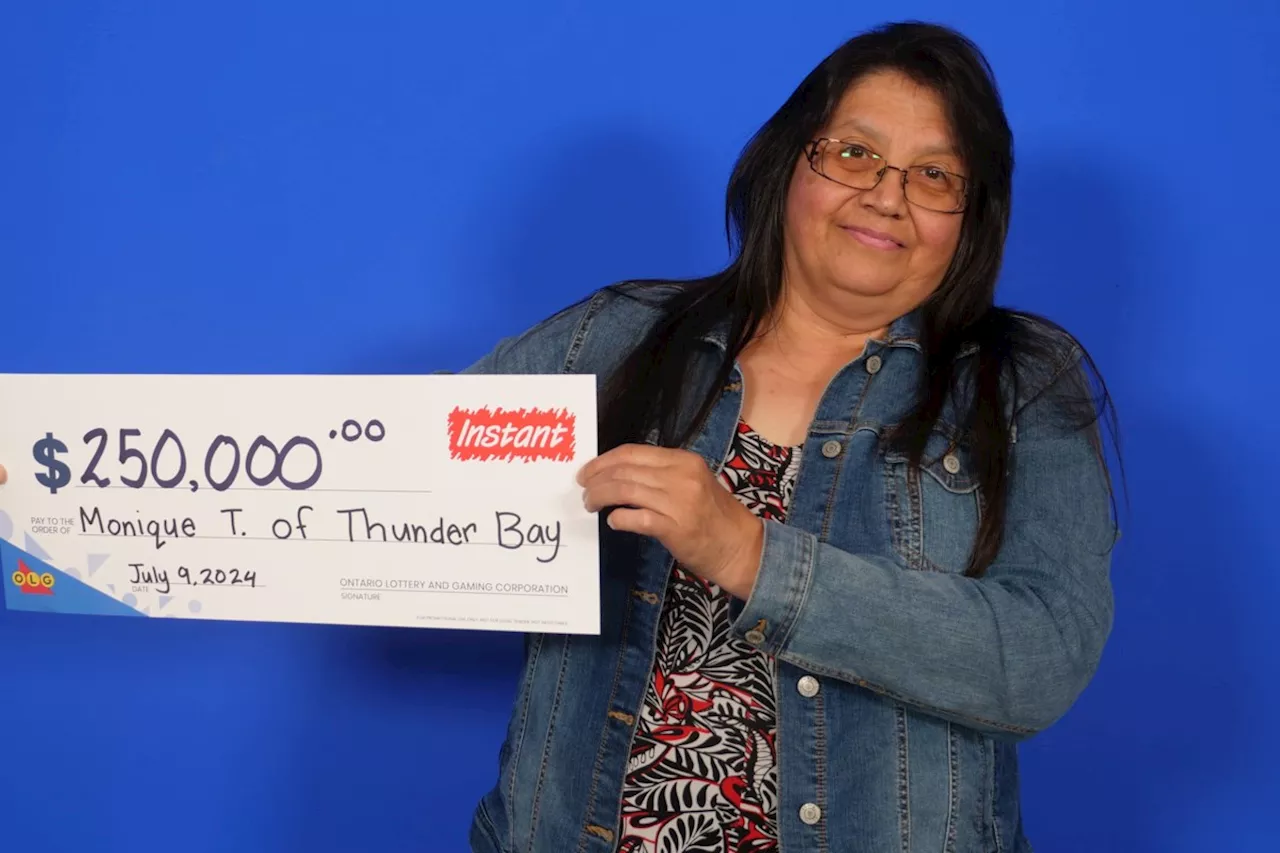 'I nearly fell off my chair,' woman says after discovering lottery win