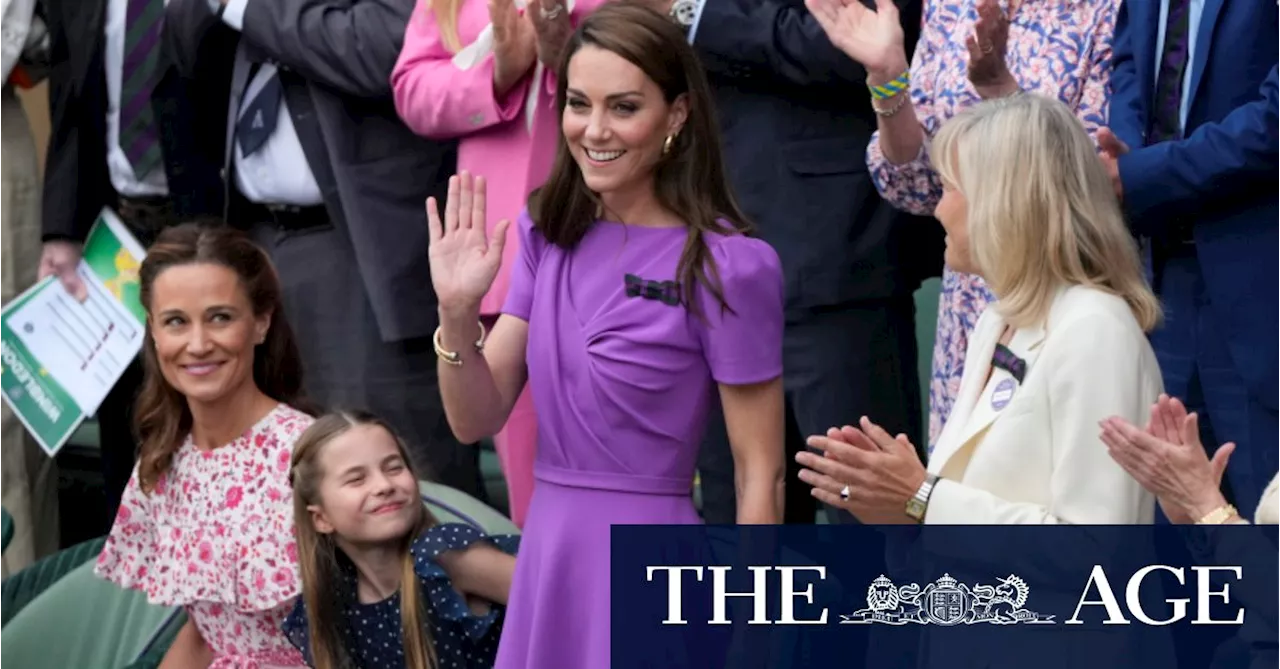 Princess Catherine’s purple streak is a Wimbledon winner