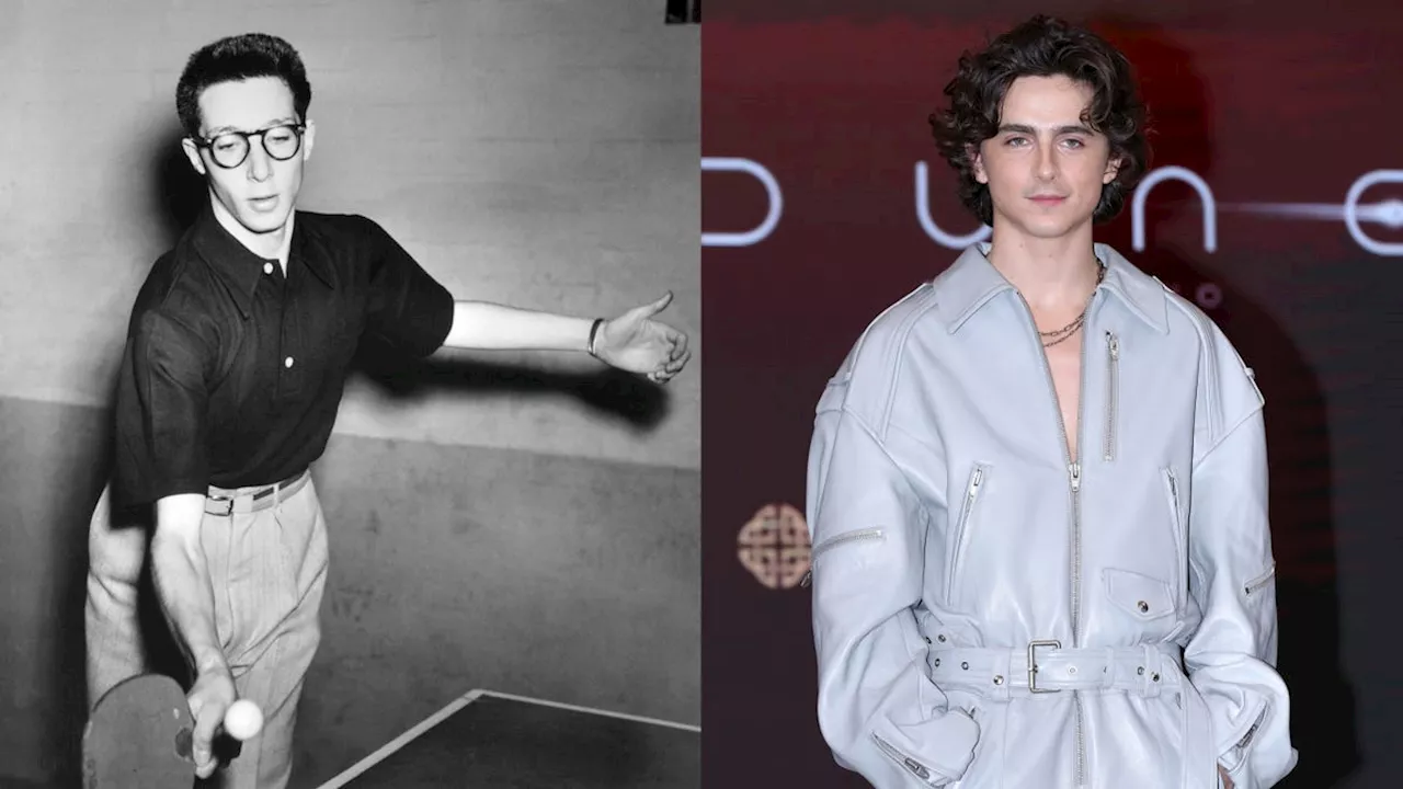 Timothée Chalamet to play ping pong wizard, there has to be a twist