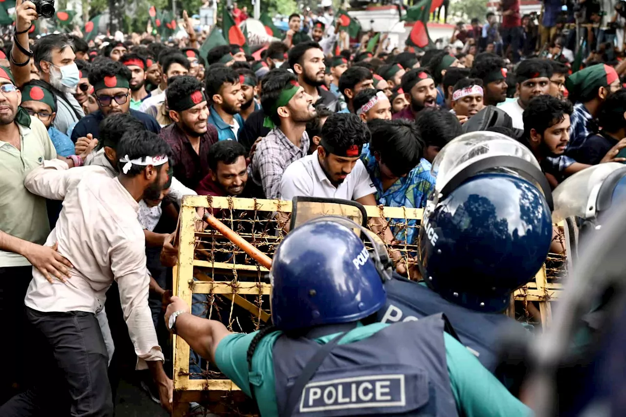 100 injured as Bangladesh student groups clash over job quotas