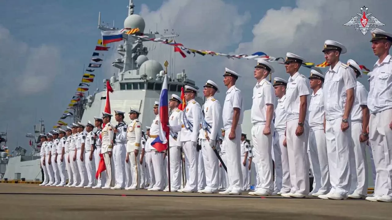 China, Russia start joint naval drills