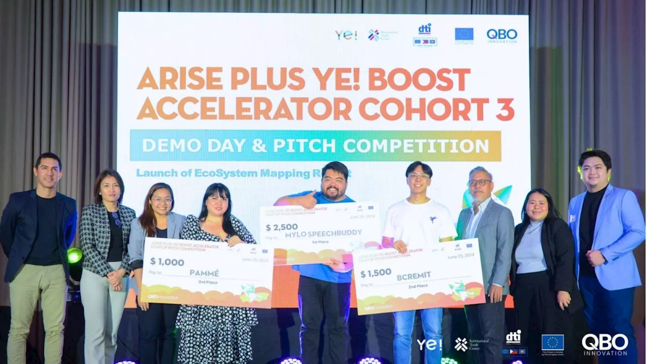 Most outstanding startups recognized in DTI accelerator program