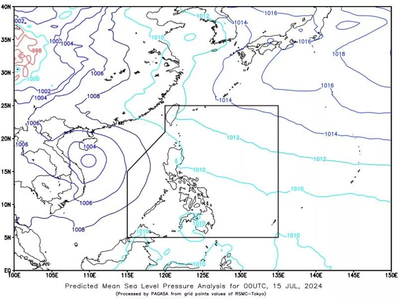 Pagasa monitors tropical depression outside PAR