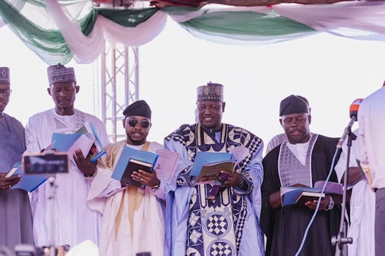Gender balancing: Adamawa inaugurates 21 male council chairmen, 21 female vice chairpersons