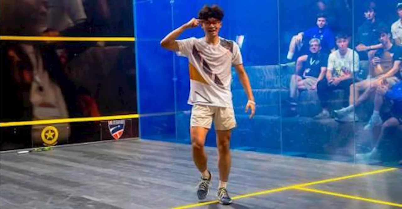 Danial reaches WSF World Junior Squash Championships quarterfinals